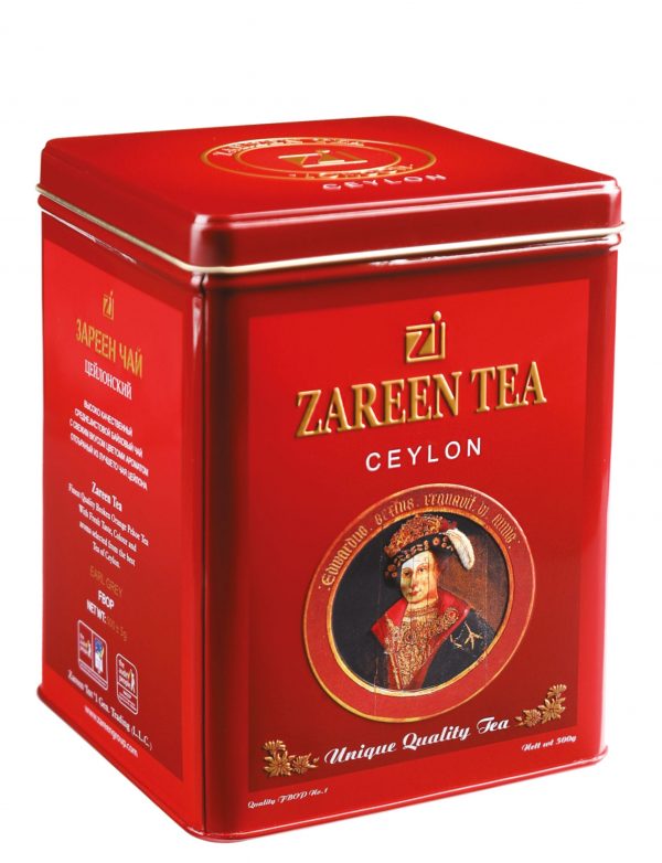 چای سیلان فلزی عطری زرین